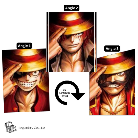 One Piece 3D Posters