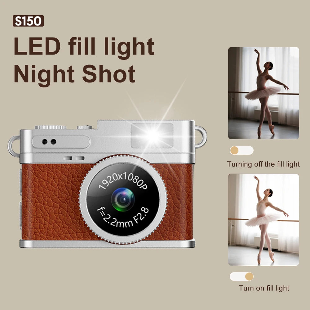 Digital Retro Mini Camera 1080P