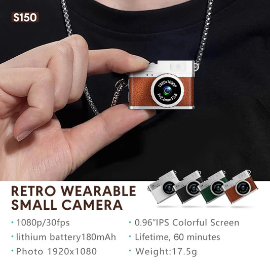 Digital Retro Mini Camera 1080P